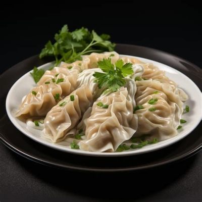  Manti: Indulge in Pillowy Perfection Filled with Aromatic Ground Meat and Drizzled with Creamy Yogurt Sauce!